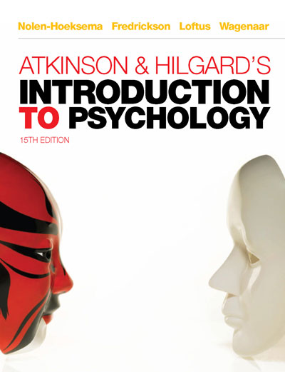 Atkinson & Hilgard’s Introduction to Psychology Nolen-Hoeksema